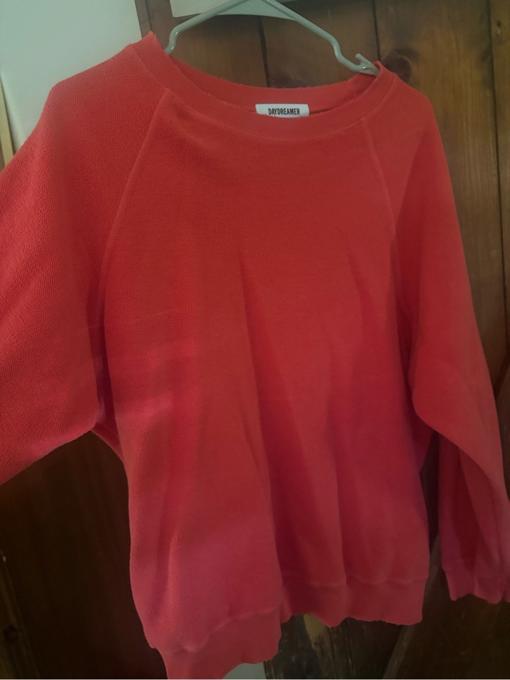 Daydreamer Women's Red Crewneck Sweater
